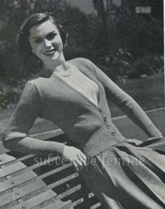 Bettina, 1950s multi-sized cardigan - Subversive Femme