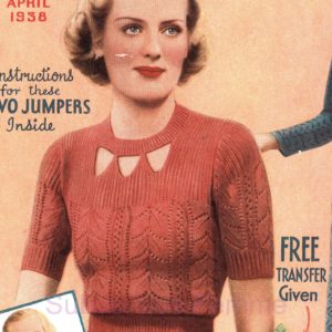 Summer Shells • 1960s Knit Top Lace Sweater Jumper Shell Shirt Pattern • Vintage Knitting Patterns • Retro Patons Beehive 121 PDF