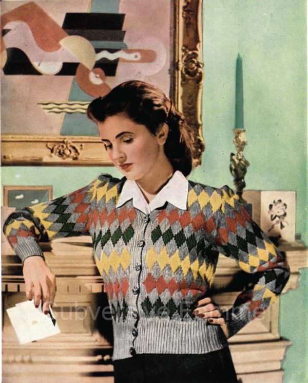 stitchcraft knitting patterns vintage 1940s