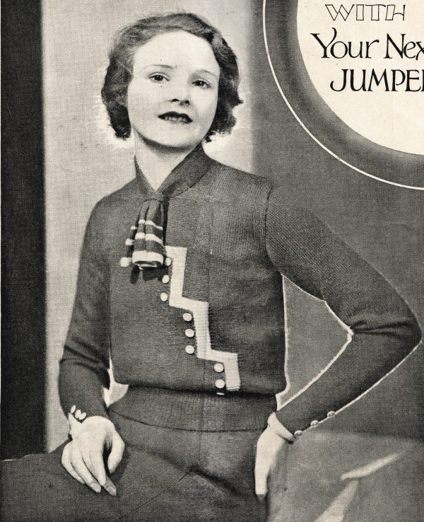 Entire 1930s Leach's Smartest Jumpers Booklet No. 167 - Subversive Femme