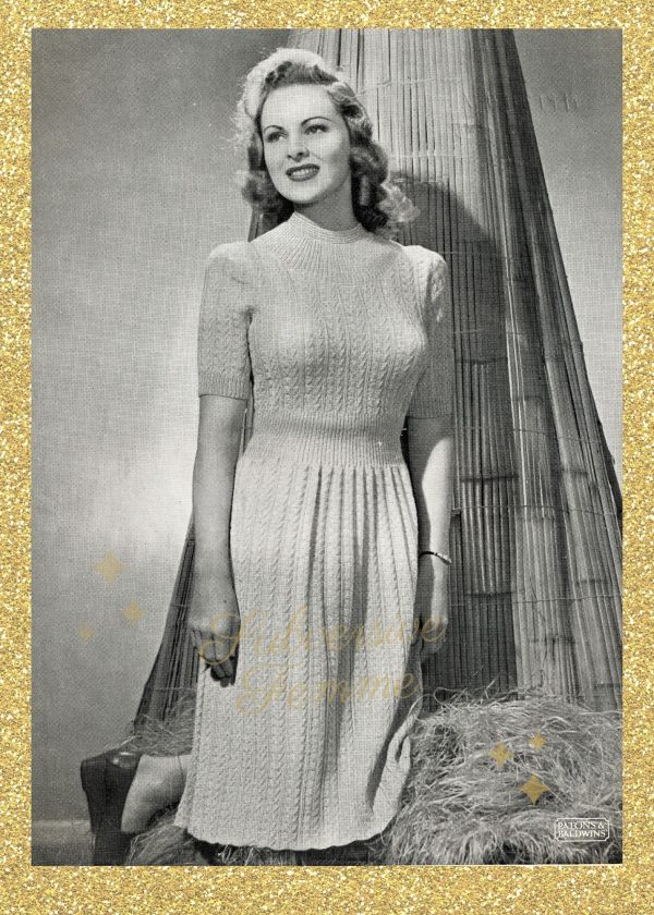 vintage knitting patterns 1940s