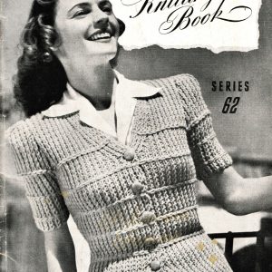 sunglo sun-glo knitting book 1940s 40s vintage knitting patterns sweater jumper WW2