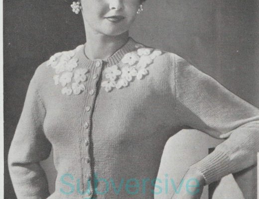 patons knitting patterns 1950s cardigan free vintage