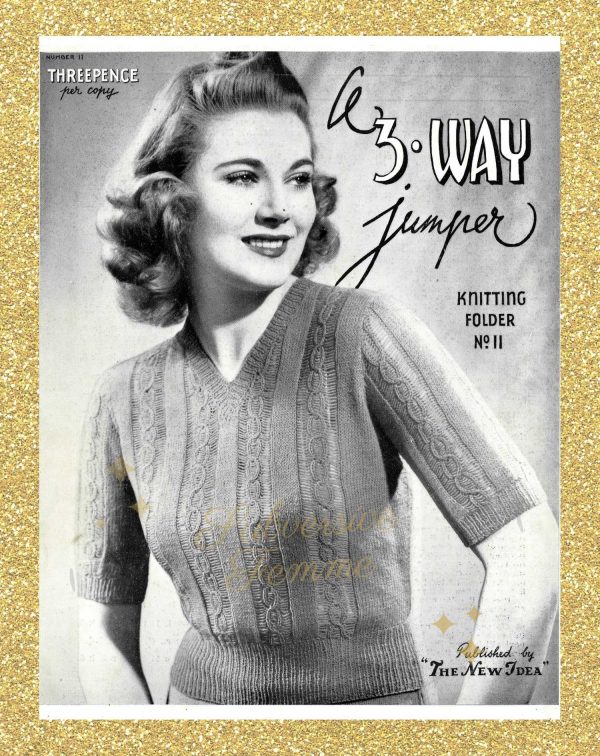 1940s vintage knitting patterns free
