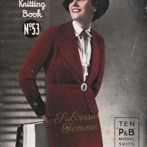 patons and baldwins specialty knitting no 53 vintage knitting patterns 1930s